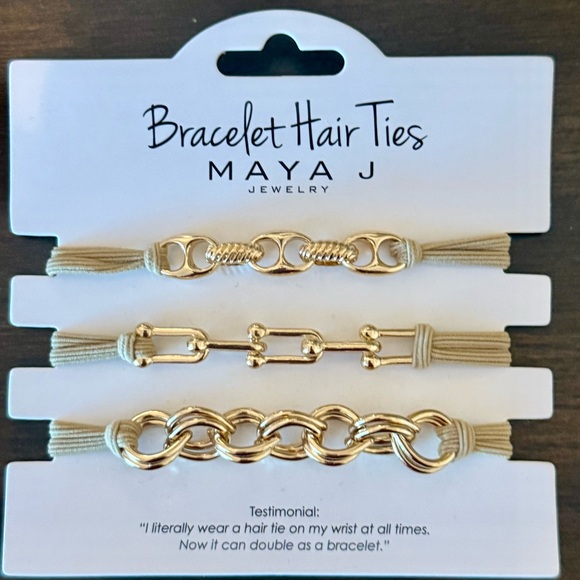 Maya J Accessories - Maya J Bracelet Hair Ties